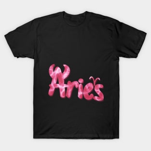 Viva Magenta Aries Zodiac Sign T-Shirt